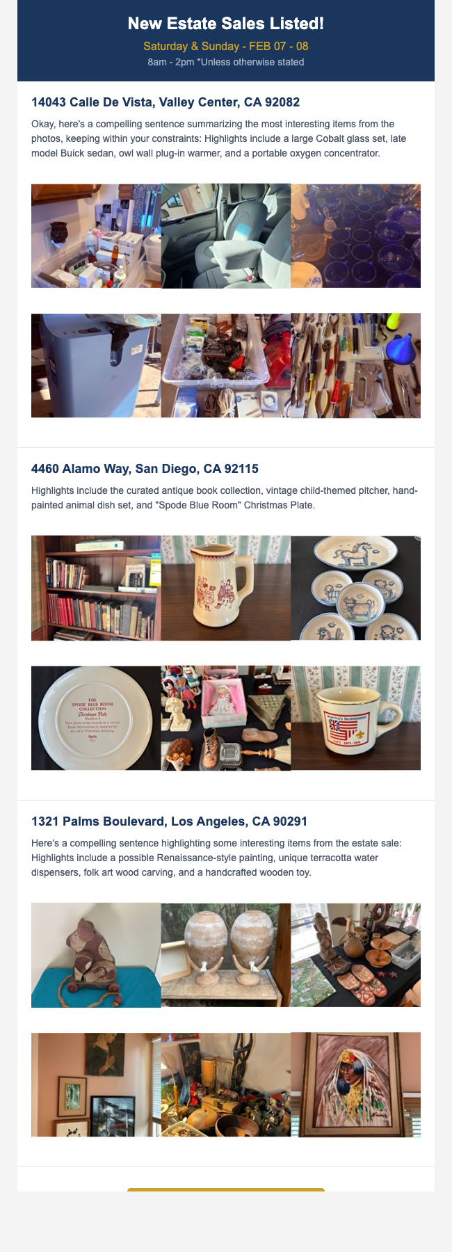 Generated Email Preview